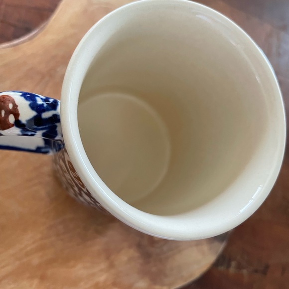 Vintage polish Boleslawiec pottery coffee/tea mug - Picture 4 of 8